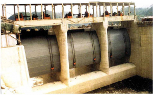 QXQ2×630KN弧型閘門啟閉機